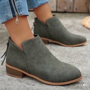 Women's Boots, Ankle-high Short Boots